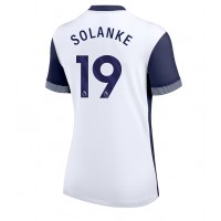 Fotbalové Dres Tottenham Hotspur Dominic Solanke #19 Dámské Domácí 2024-25 Krátký Rukáv